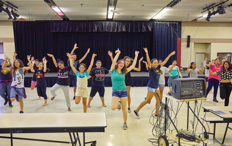 Song and Dance in an Unlikely Place