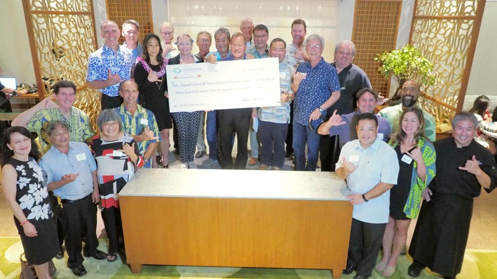 Hawai‘i Food & Wine Festival Raises a Record $394,000 for 14 Nonprofit Beneficiaries