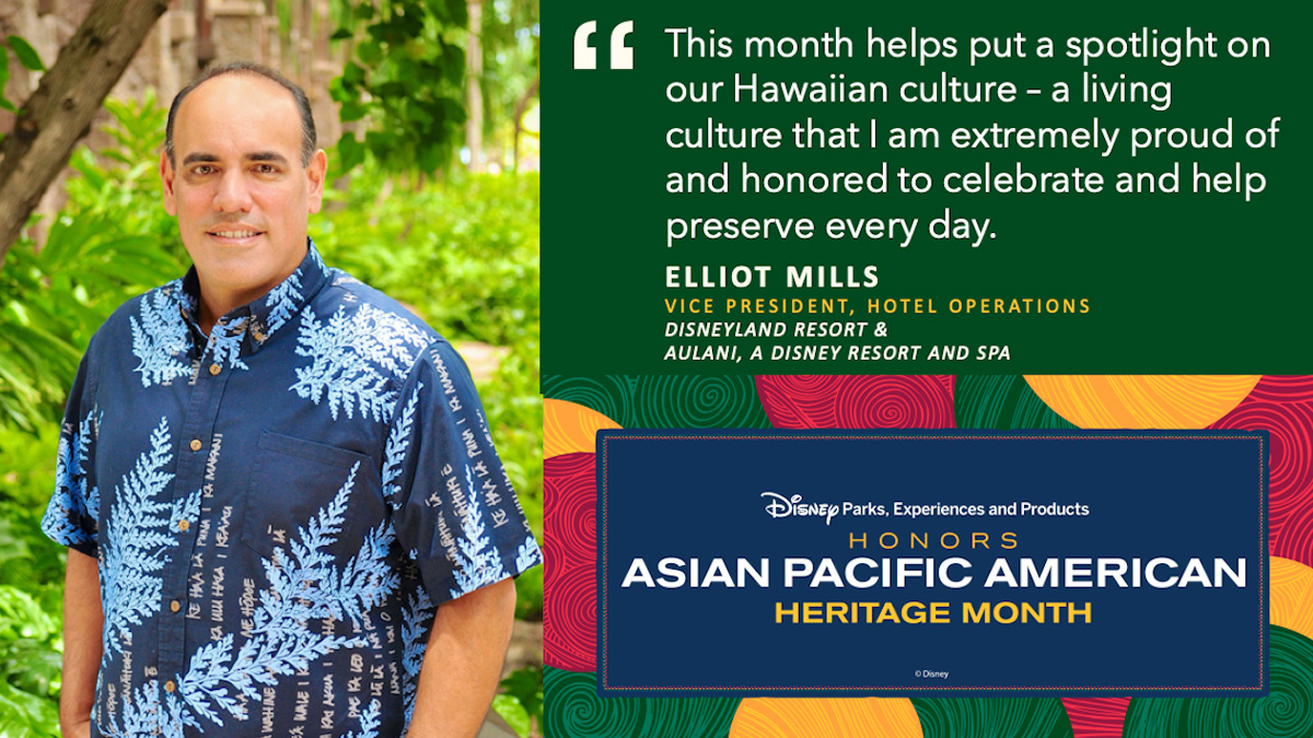 Celebrating Asian Pacific American Heritage Month: Disney Leader Dedicated to Sharing His Hawaiian Culture
