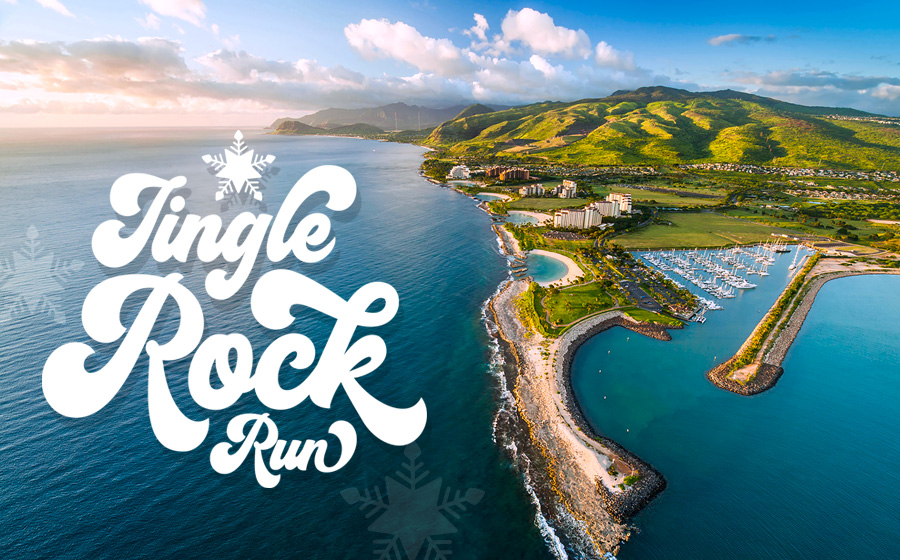 Make A Wish Hawaii Jingle Rock Run at Ko Olina