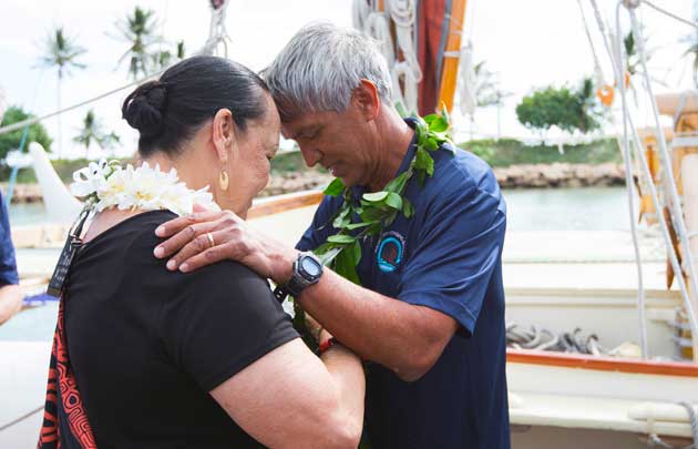 Ko Olina Welcomes Hōkūle‘a