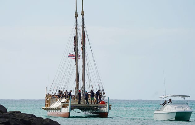 Ko Olina Welcomes Hōkūle‘a