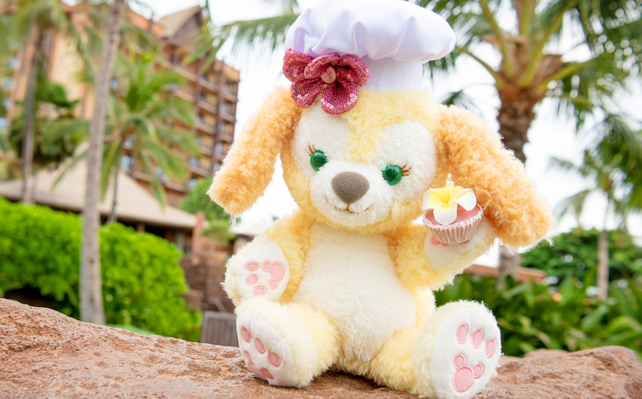 RESERVED x10 Disney Aulani Exclusive newest Duffy & Friends CookieAnn the Chef Plush Ke