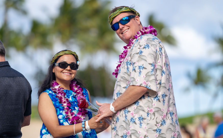 Ko Olina Valentine’s Day Vow Renewal Celebration
