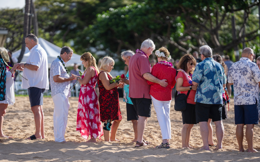 Ko Olina Valentine’s Day Vow Renewal Celebration