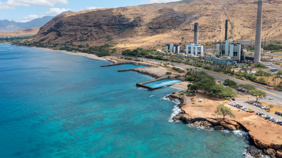 Electric Beach, Kahe Power Plant, Oahu