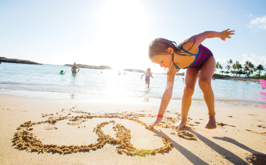 Family Beach Activity