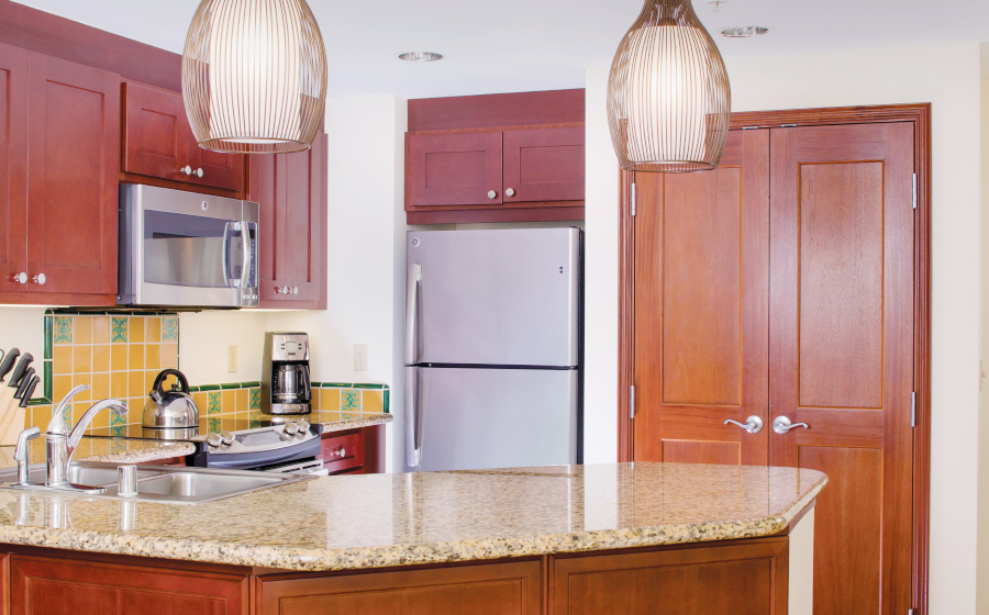 Marriotts Bedroom Kitchen