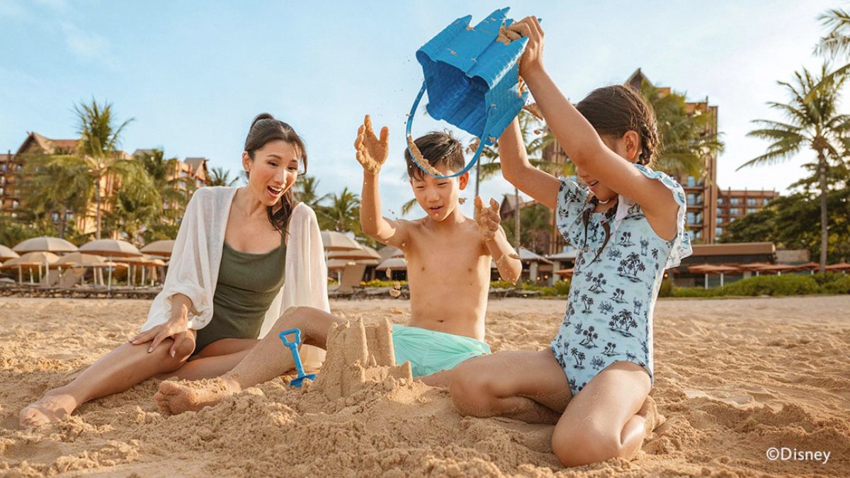 winter vacation spot aulani