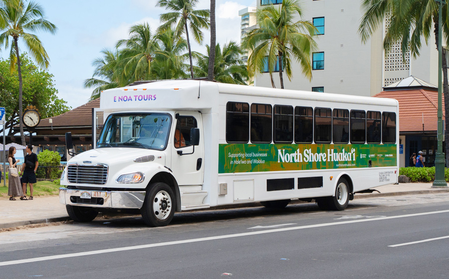 shuttle to north shore oahu